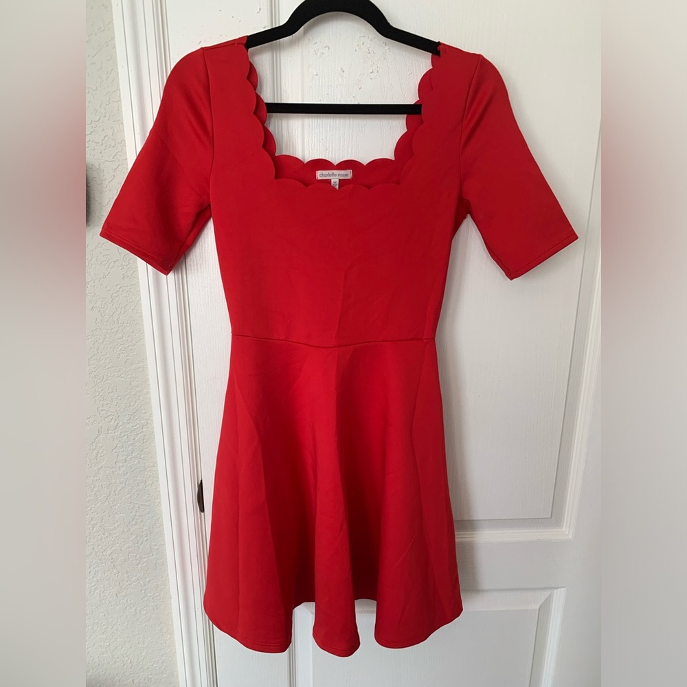 Charlotte Russe Red Dress. Size M